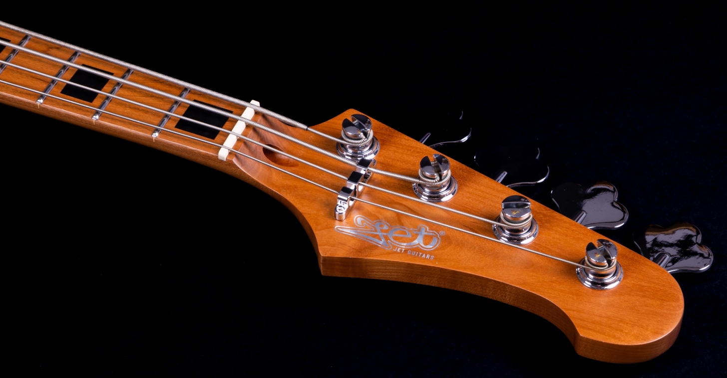 Jet Guitars Jjb300 Travel Pk Shsc Mn - Pink - Travel electric bass - Variation 4