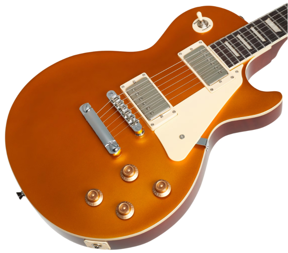 Jet Guitars Jl500 Gd 2h Ht Rw - Gold Top - Single cut electric guitar - Variation 2