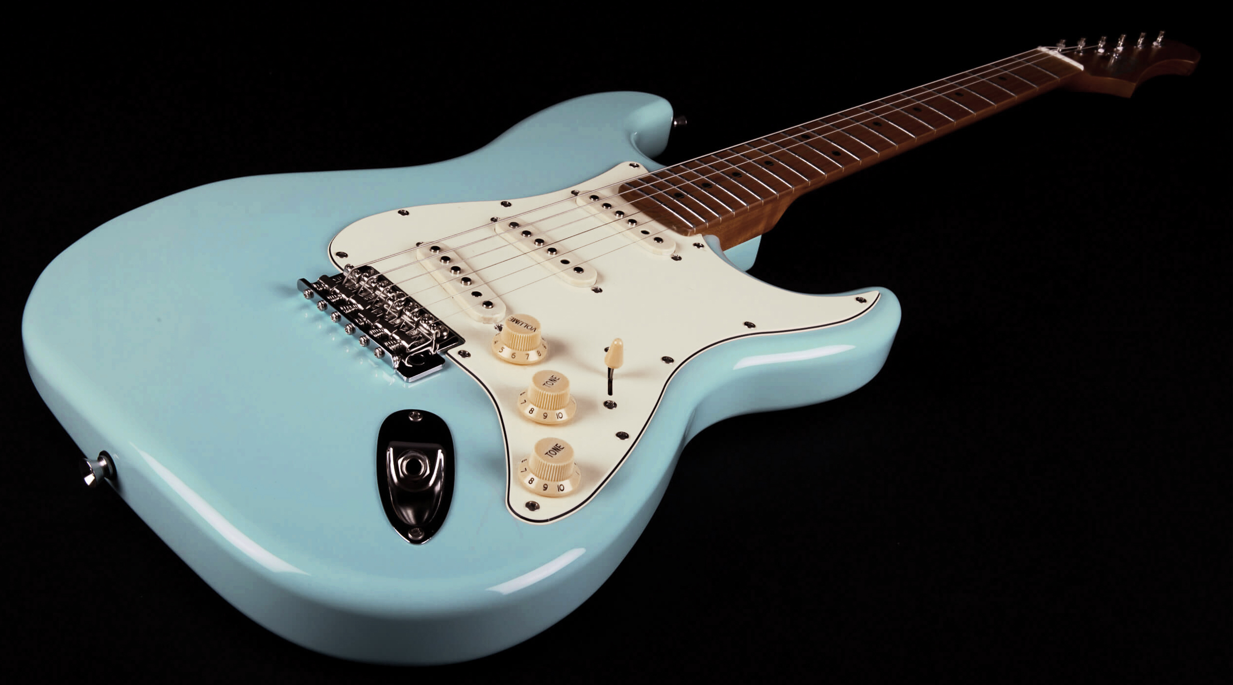 Jet Guitars Js300 Bl 3s Trem Mn - Sonic Blue - Str shape electric guitar - Variation 4