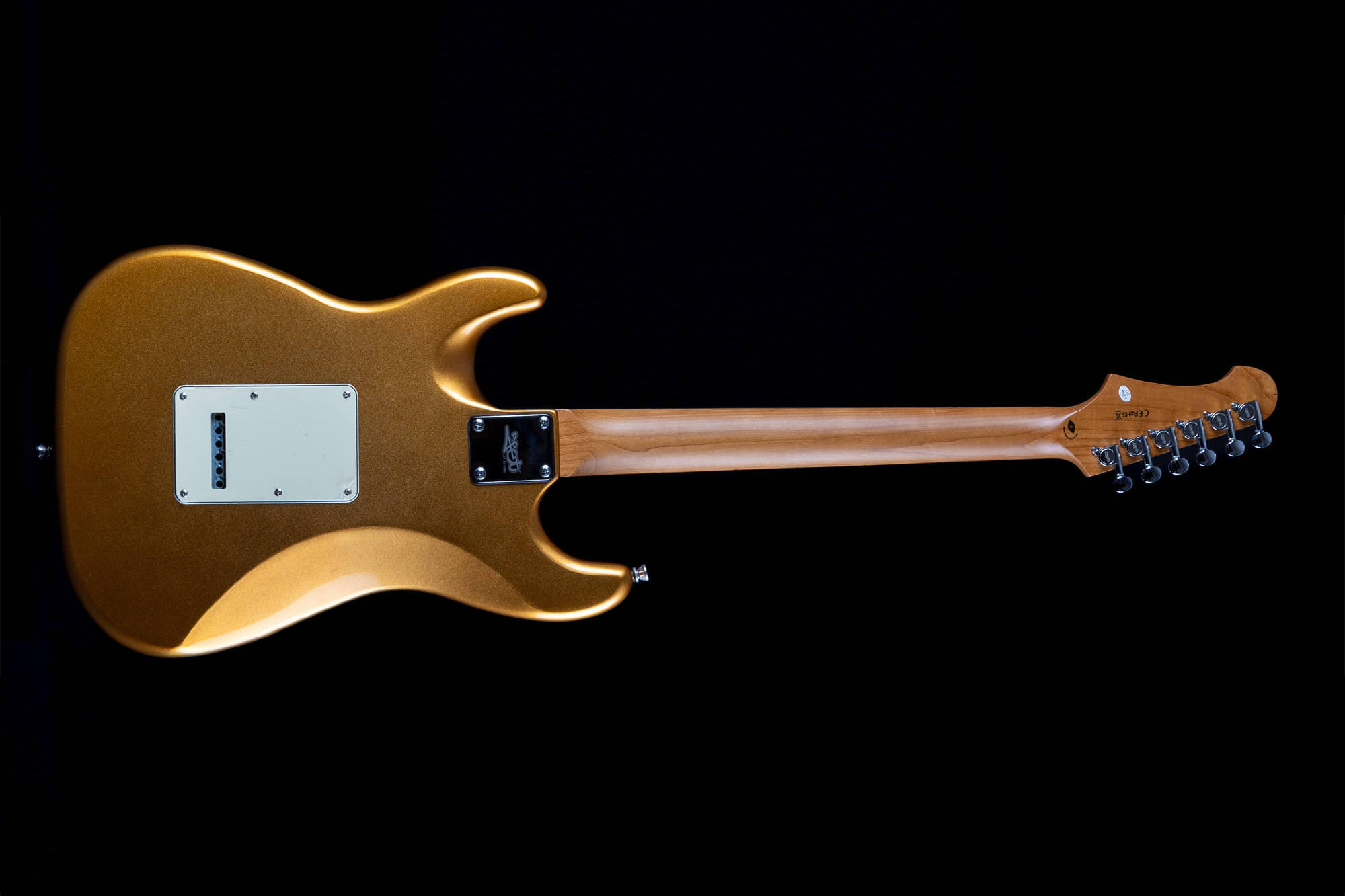 Jet Guitars Js300 Gd 3s Trem Mn - Gold - Str shape electric guitar - Variation 1