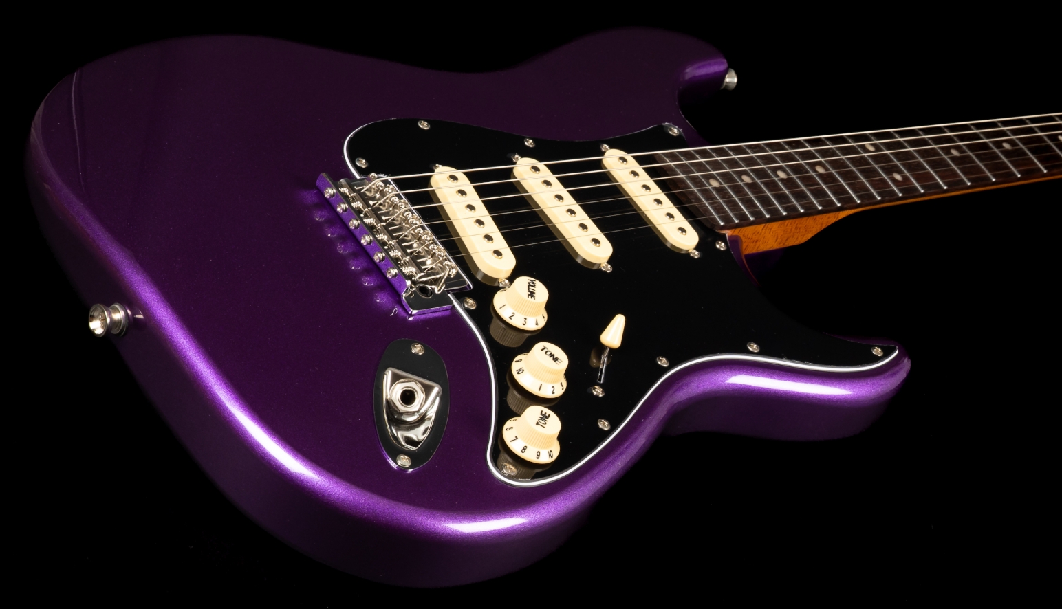 Jet Guitars Js300 Plm R 3s Trem Rw - Plum - Str shape electric guitar - Variation 3