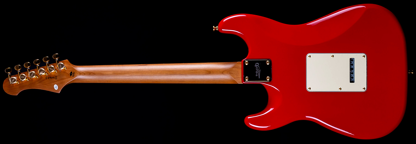 Jet Guitars Js380 Rd G 3s Trem Rw - Red - Str shape electric guitar - Variation 2