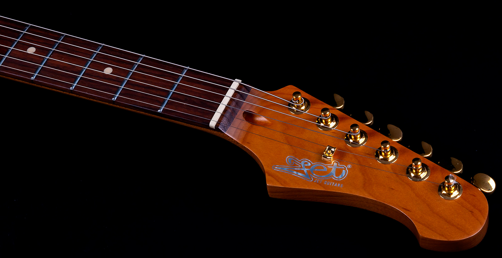 Jet Guitars Js380 Rd G 3s Trem Rw - Red - Str shape electric guitar - Variation 5