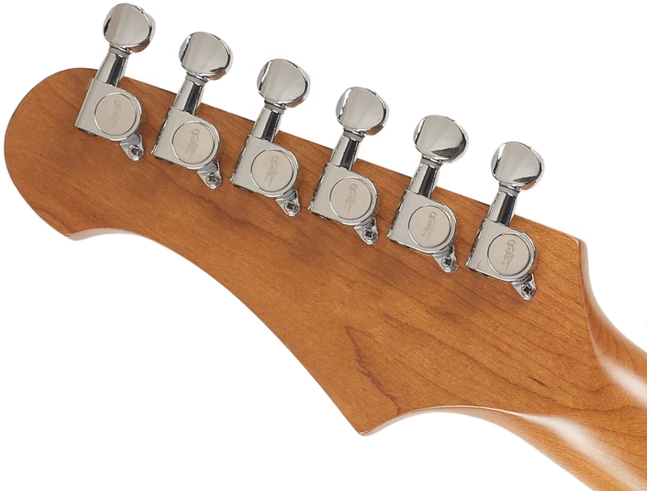 Jet Guitars Js400 Lpb Hss Trem Mn - Lake Placid Blue - Str shape electric guitar - Variation 3