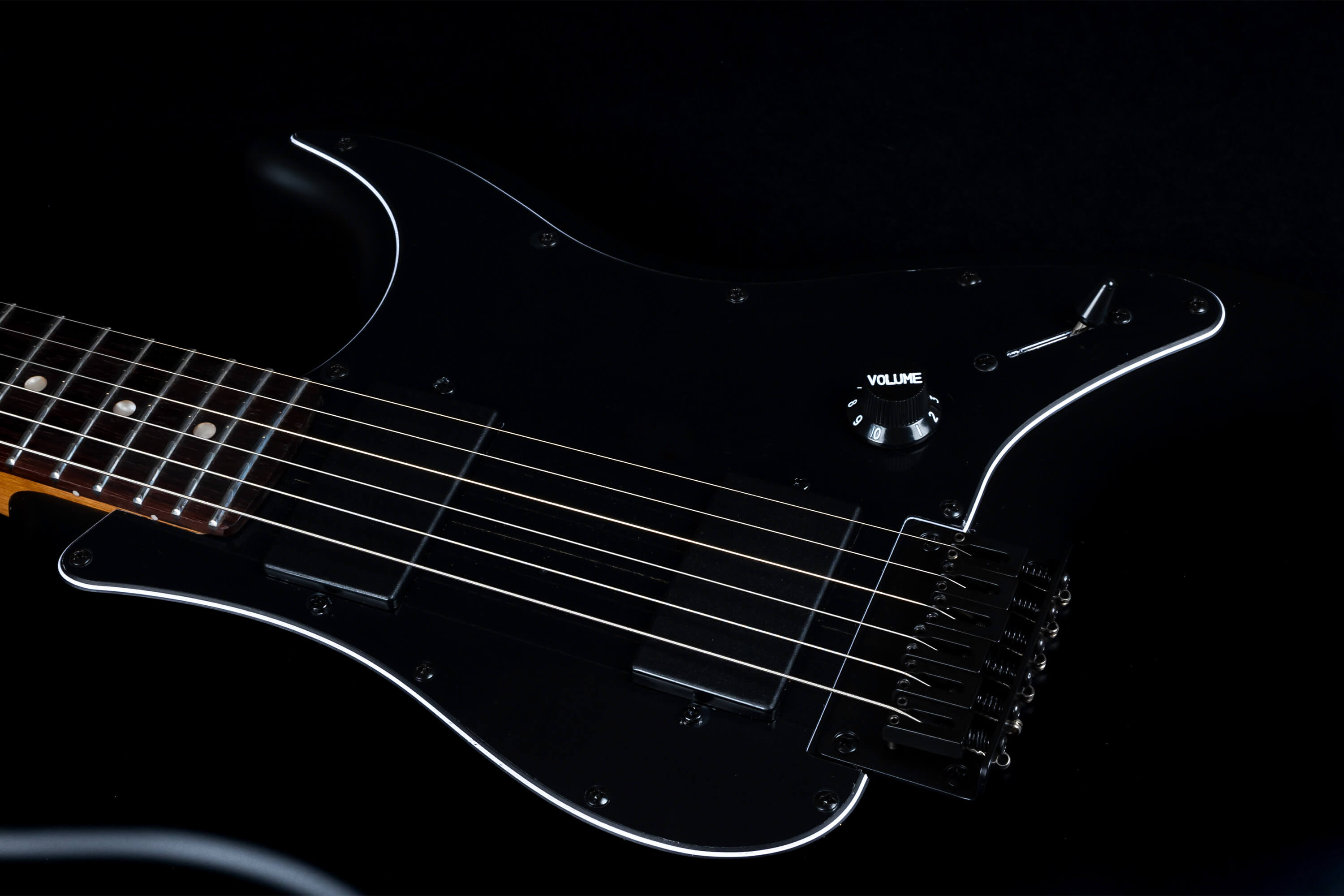 Jet Guitars Js400 Mbk 2h Ht Rw - Matt Black - Metal electric guitar - Variation 3