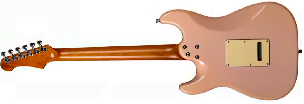 Jet Guitars Js400 Pk R Hss Trem Rw - Shell Pink - Str shape electric guitar - Variation 1
