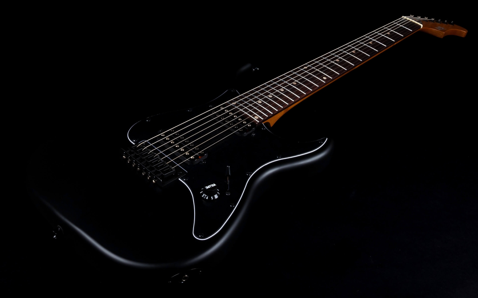 Jet Guitars Js407 Mbk 7c Baryton 2h Ht Rw - Matt Black - Baritone guitar - Variation 2