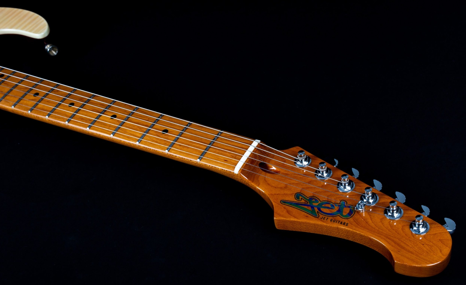 Jet Guitars Js450 Tbs Hss Trem Mn - Str shape electric guitar - Variation 4