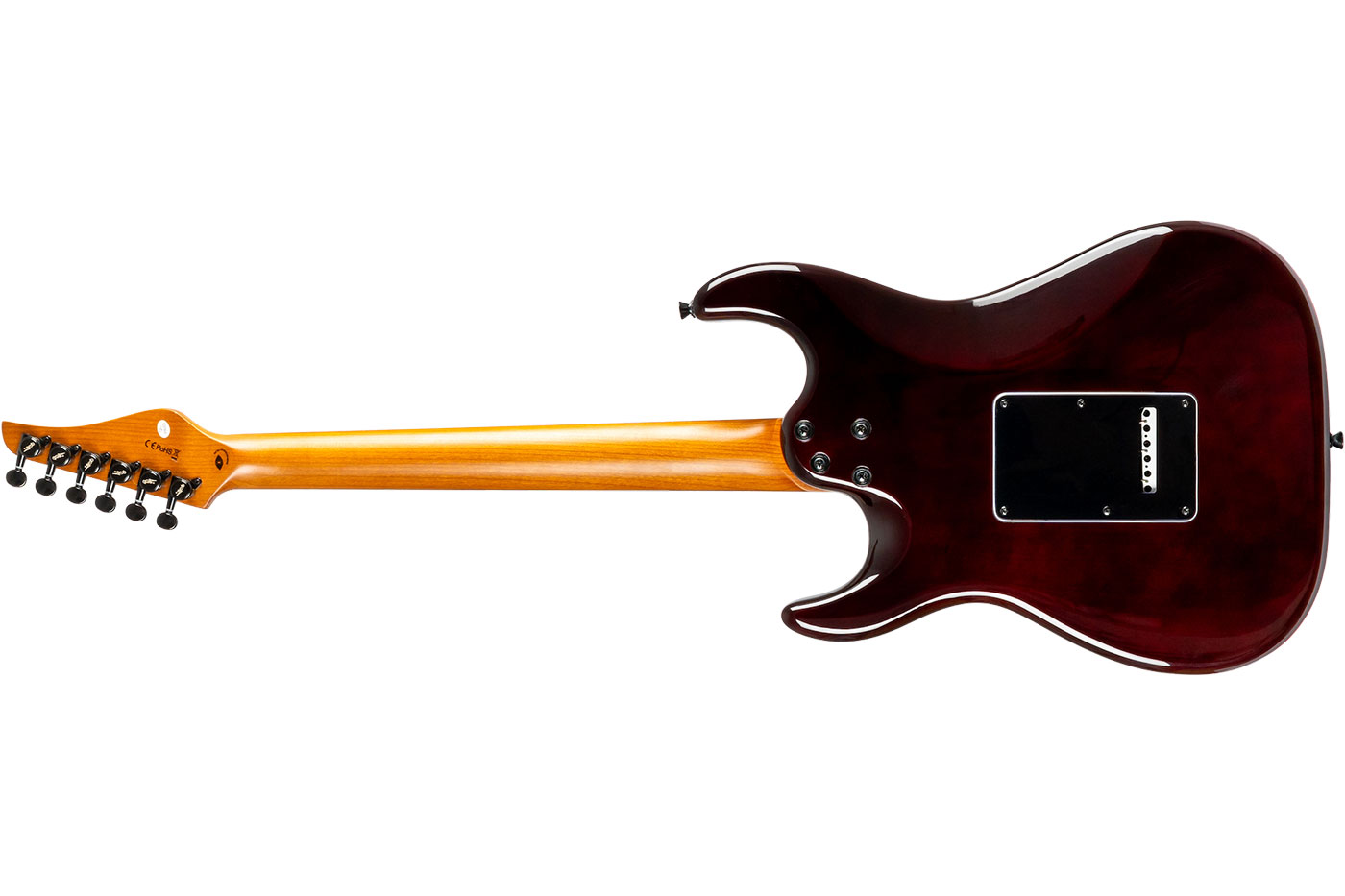 Jet Guitars Js450 Tgr Hss Trem Rw - Transparent Green - Str shape electric guitar - Variation 1