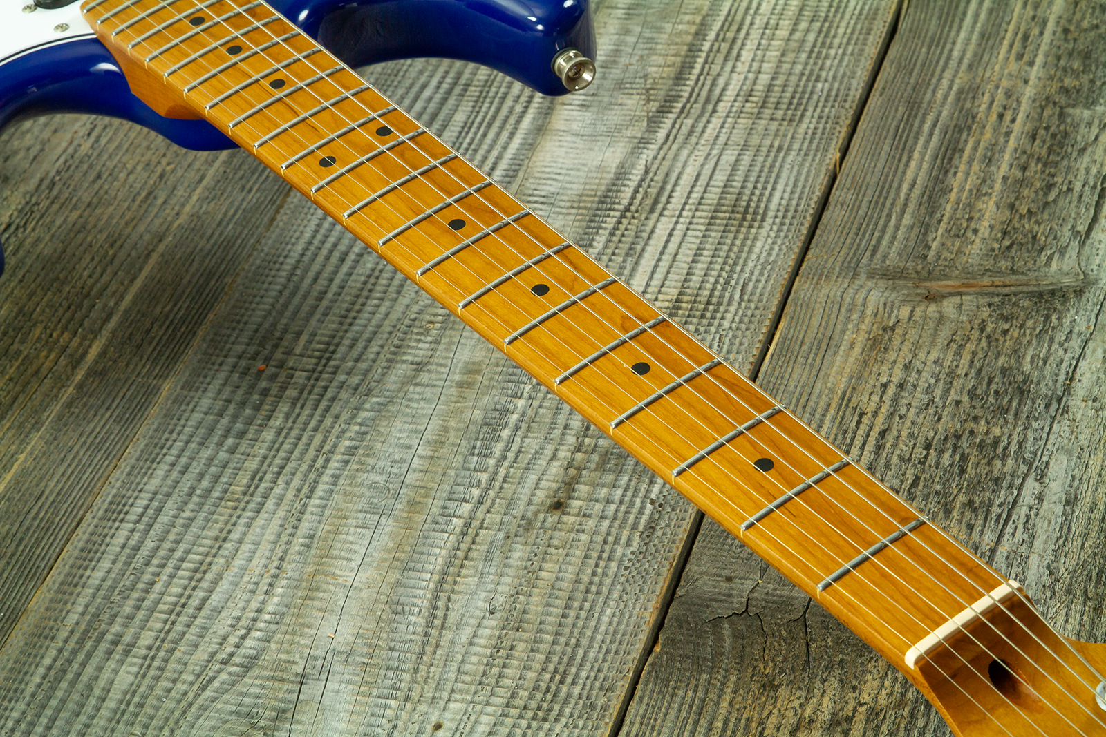 Jet Guitars Js480 Db Ltd Hss Trem Mn - Daytona Blue - Str shape electric guitar - Variation 5