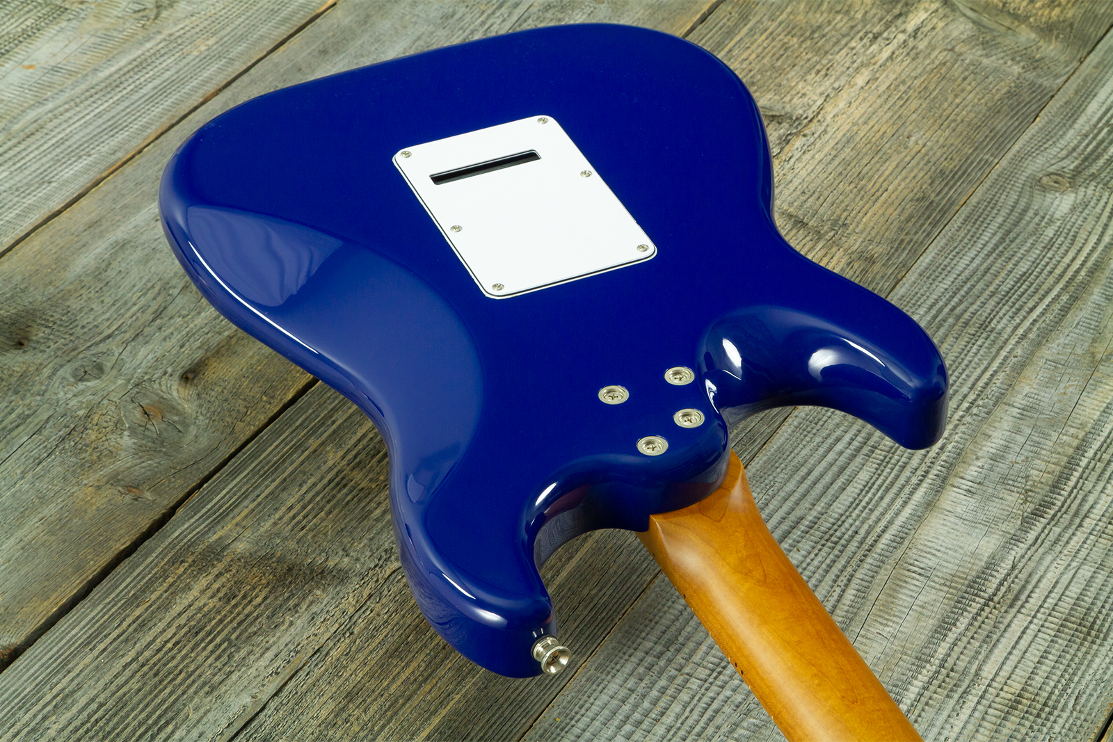 Jet Guitars Js480 Db Ltd Hss Trem Mn - Daytona Blue - Str shape electric guitar - Variation 7