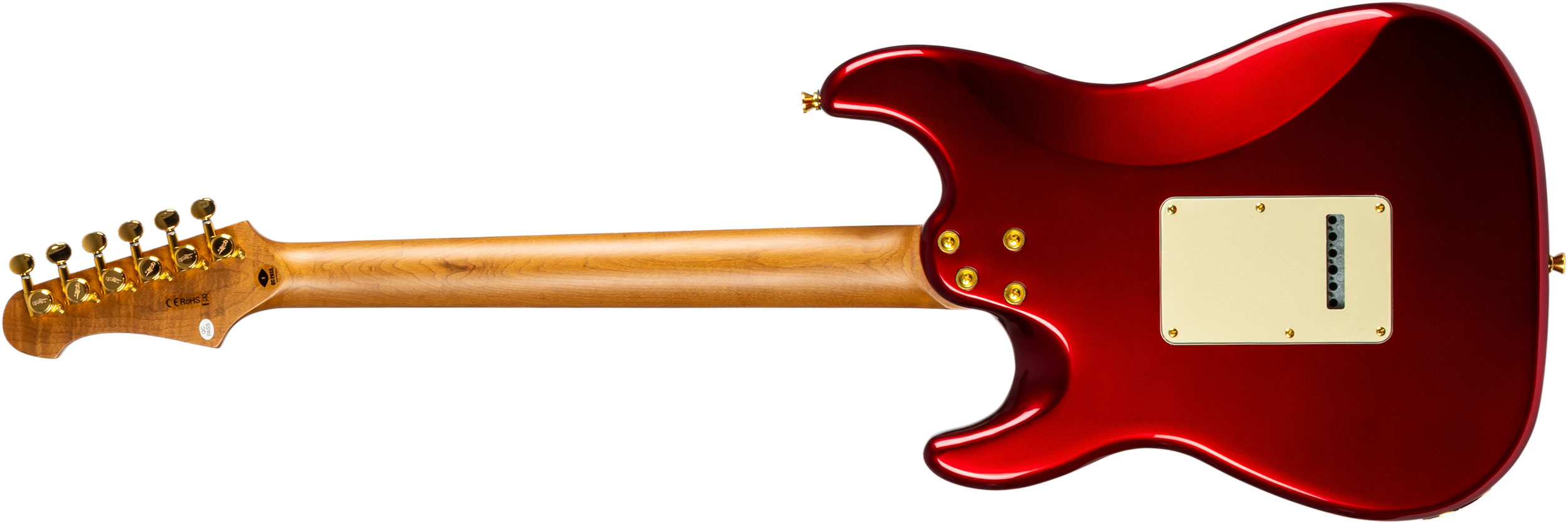 Jet Guitars Js480 Wr G Trem Hss Rw - Wine Red - Str shape electric guitar - Variation 1
