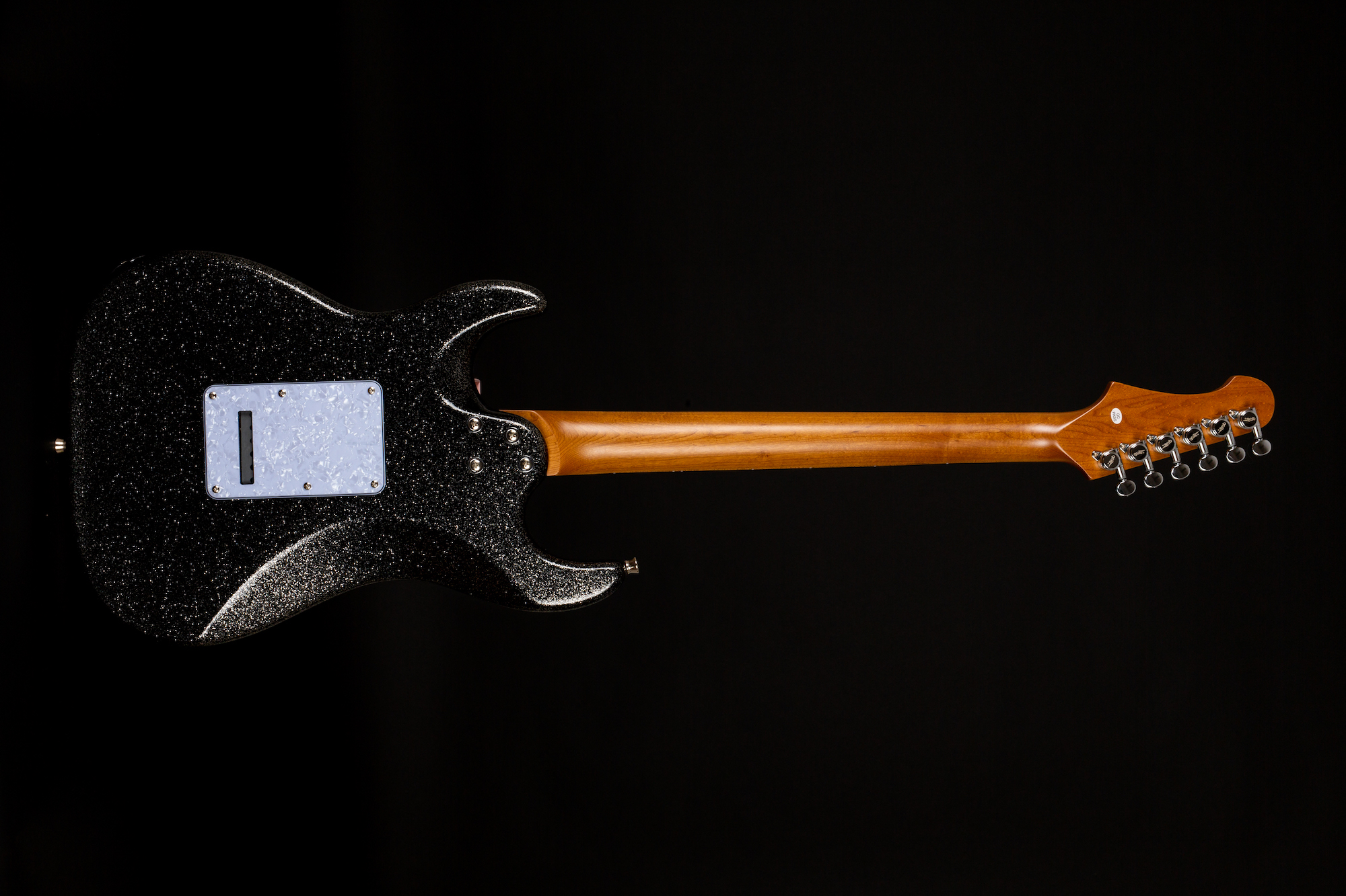 Jet Guitars Js500 Bls 2h Trem Eb - Black Sparkle - Str shape electric guitar - Variation 1