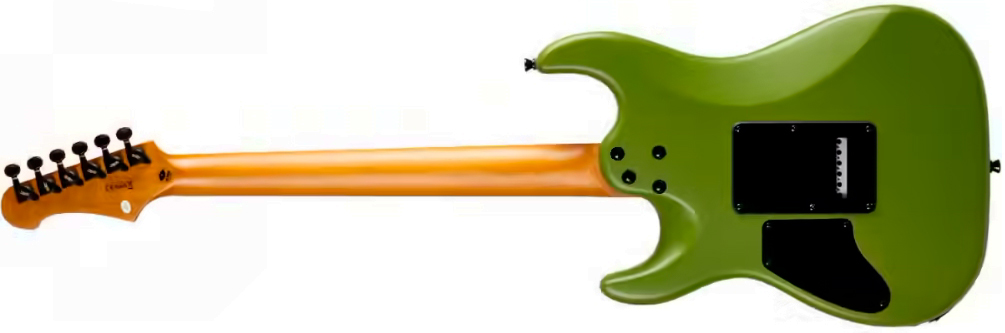 Jet Guitars Js500 Mgr 2h Trem Mn - Matt Green - Str shape electric guitar - Variation 1