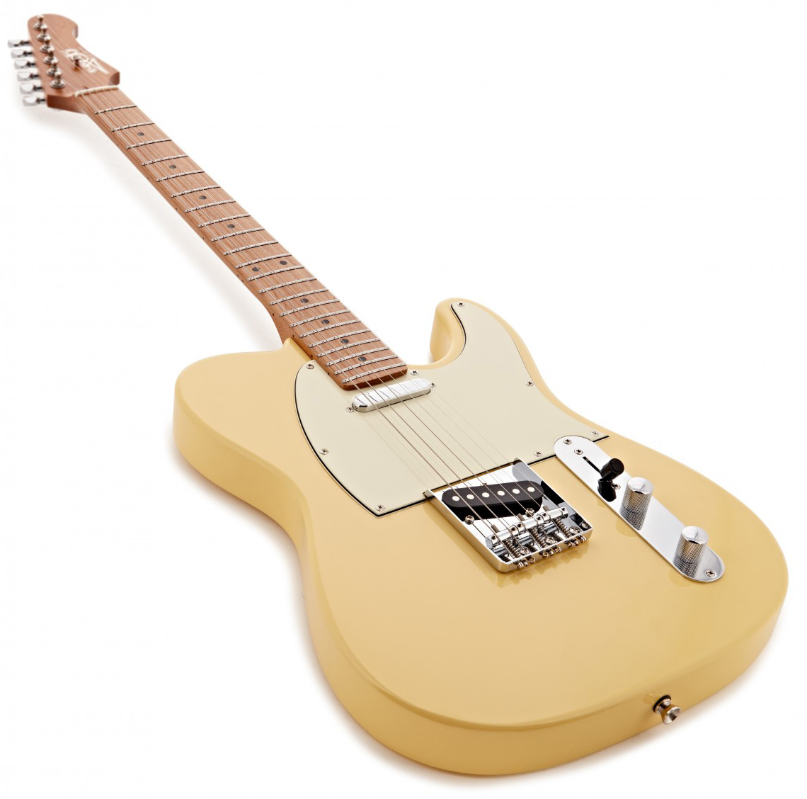 Jet Guitars Jt300 Bts 2s Ht Mn - Blonde - Tel shape electric guitar - Variation 2