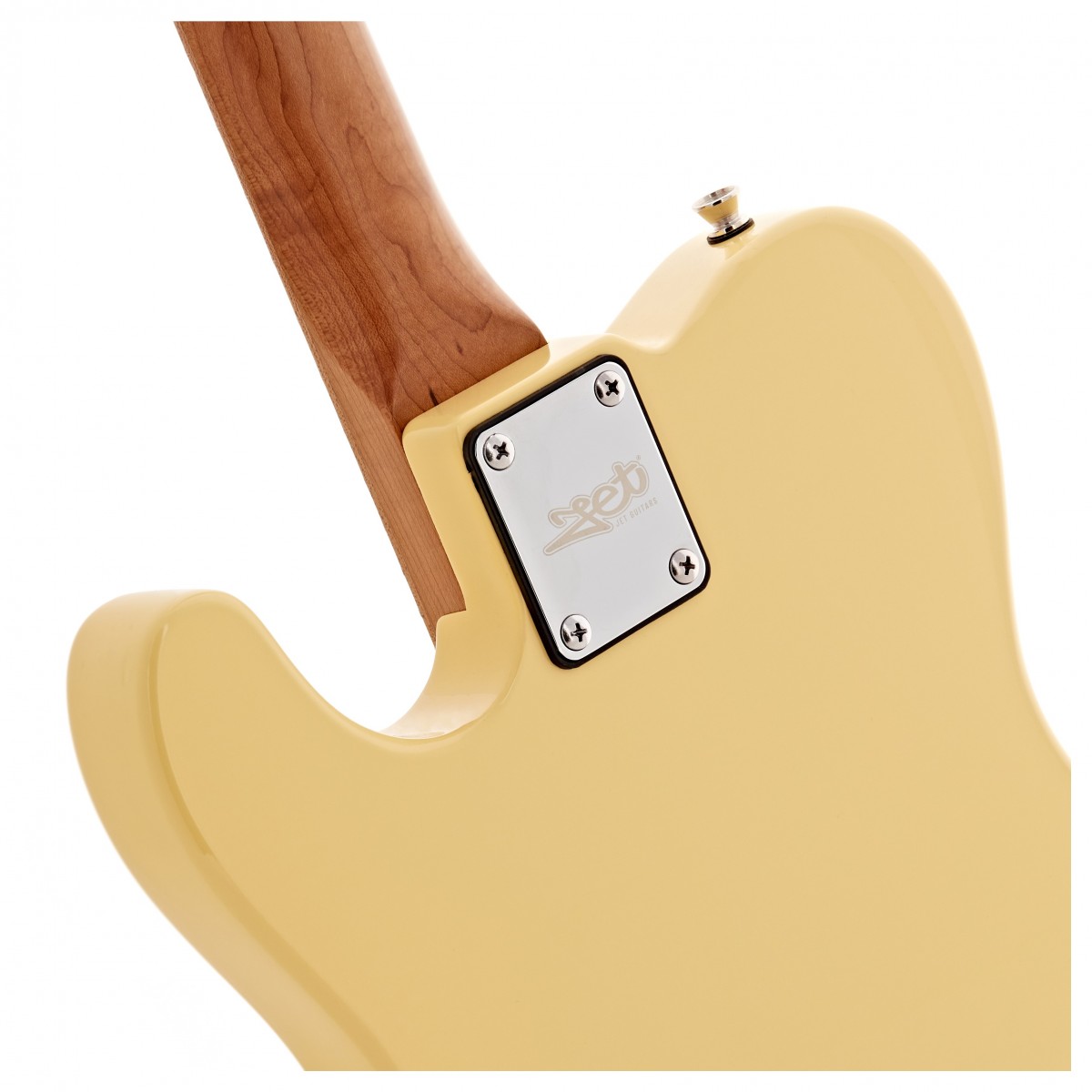 Jet Guitars Jt300 Bts 2s Ht Mn - Blonde - Tel shape electric guitar - Variation 4