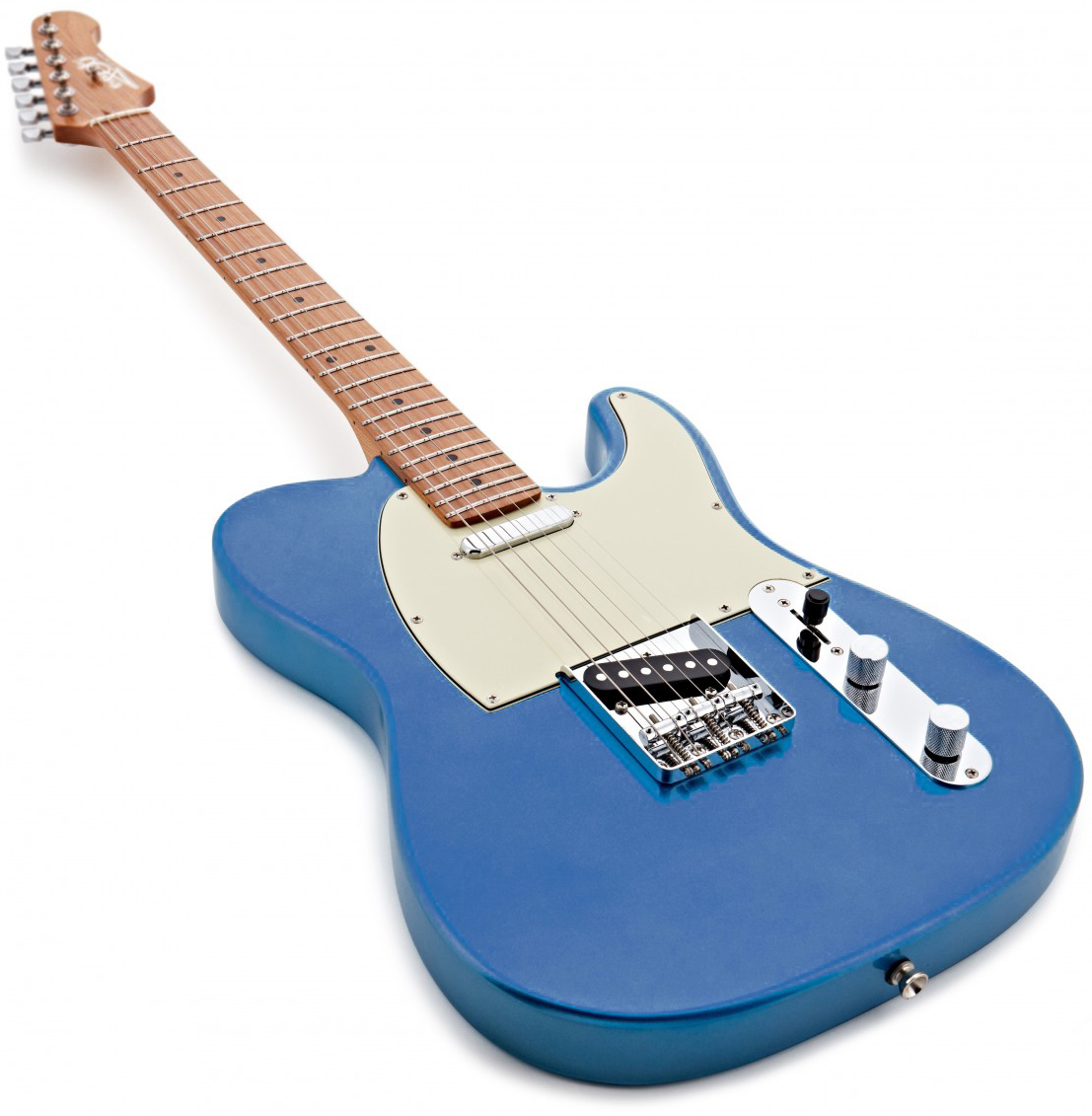 Jet Guitars Jt300 Lpb 2s Ht Mn - Lake Placid Blue - Tel shape electric guitar - Variation 2
