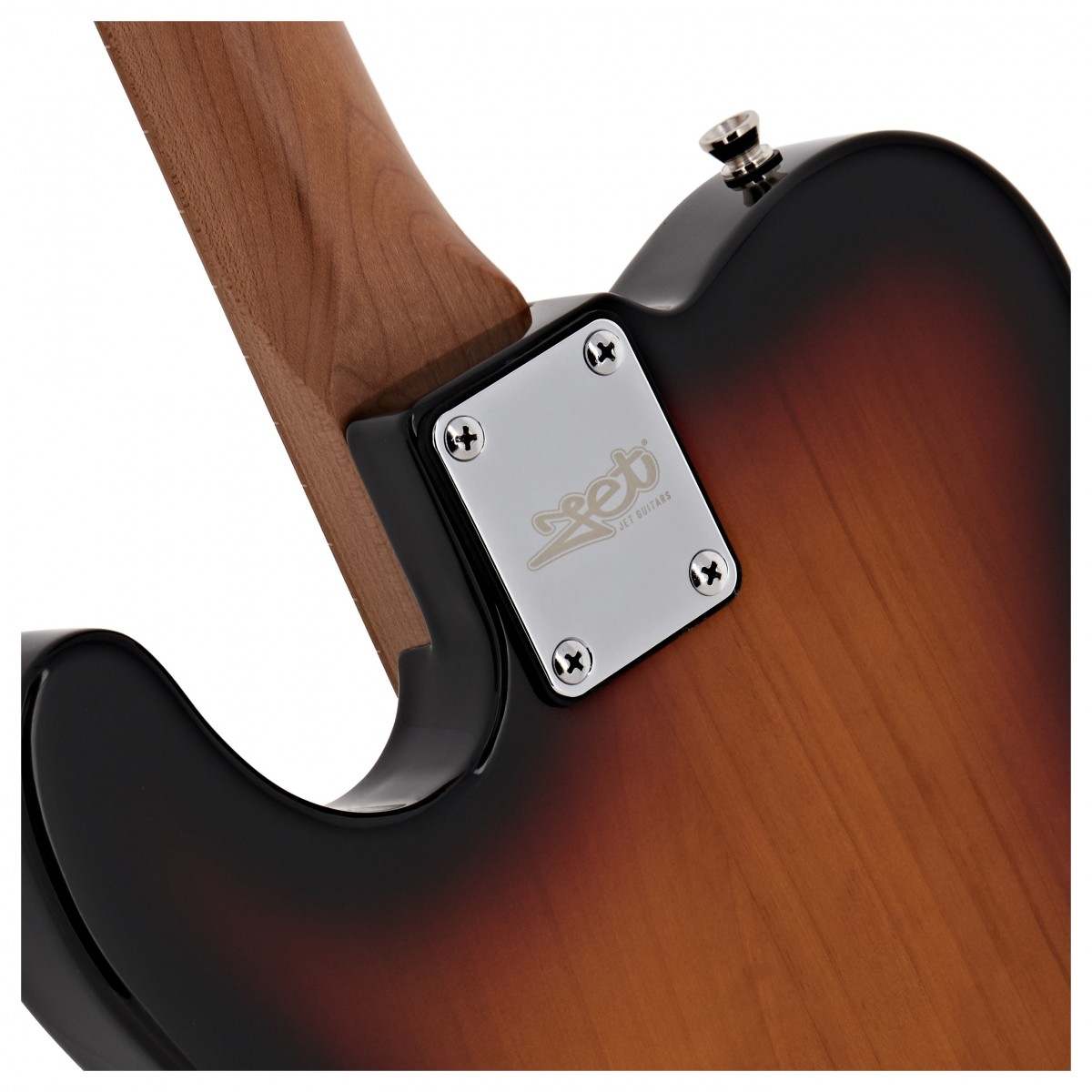 Jet Guitars Jt300 Sb 2s Ht Mn - Sunburst - Tel shape electric guitar - Variation 4