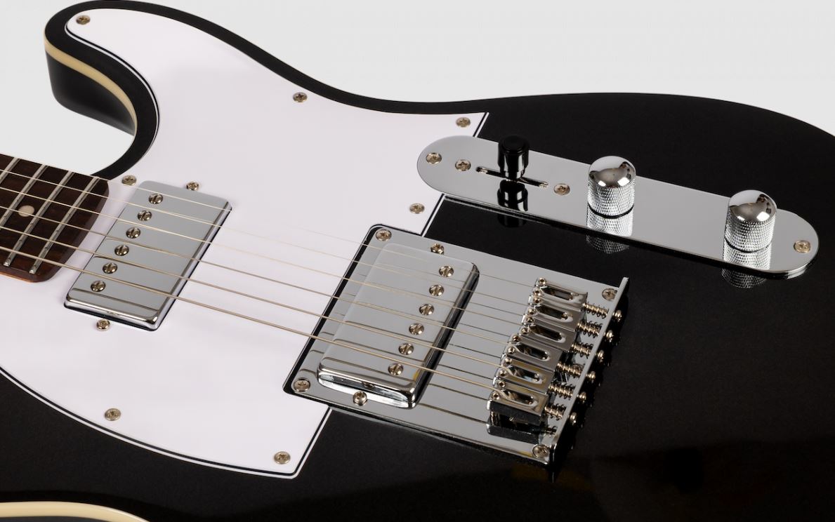 Jet Guitars Jt350 Bk R Hh Ht Rw - Black - Tel shape electric guitar - Variation 3