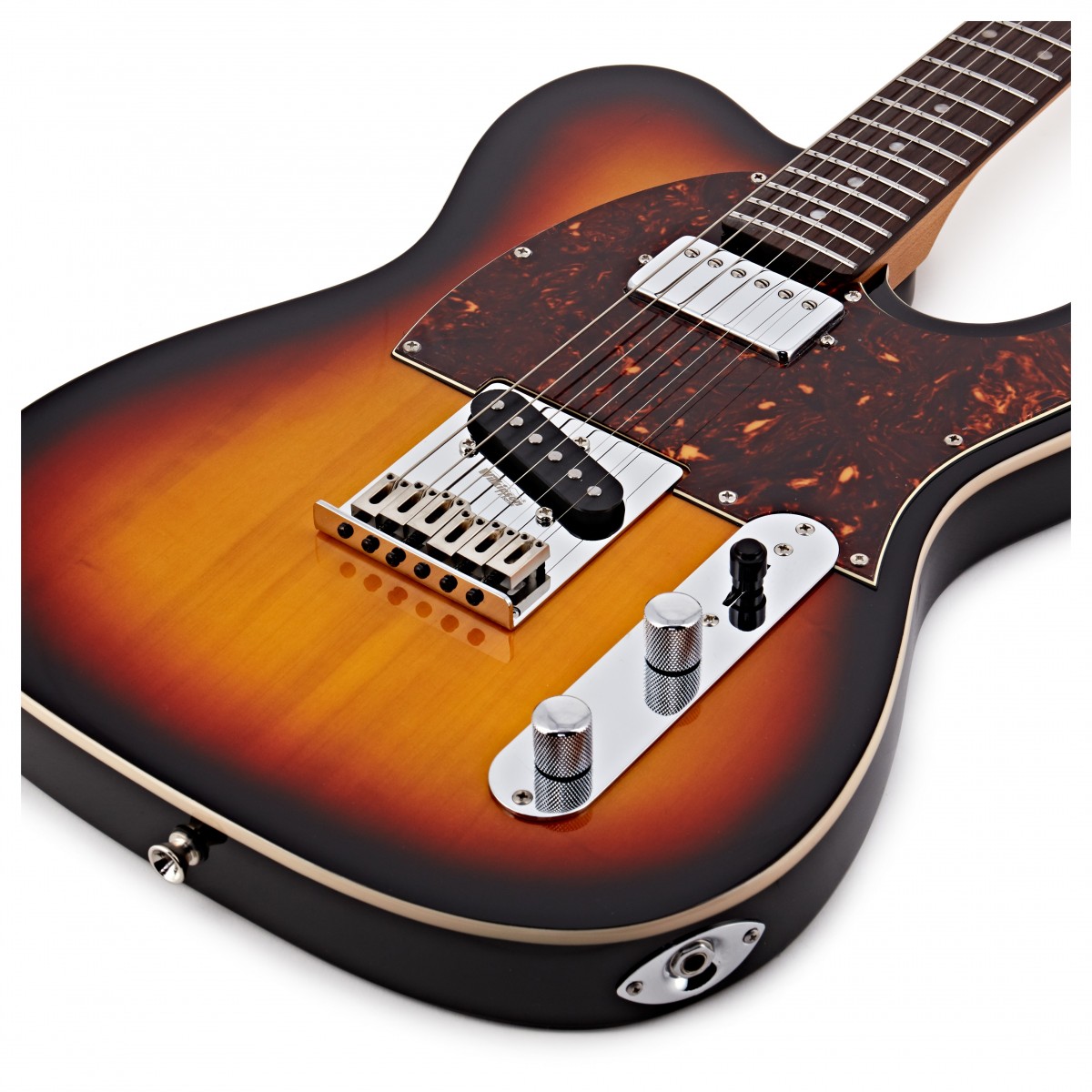 Jet Guitars Jt350 Sb R Hs Ht Rw - Sunburst - Tel shape electric guitar - Variation 3