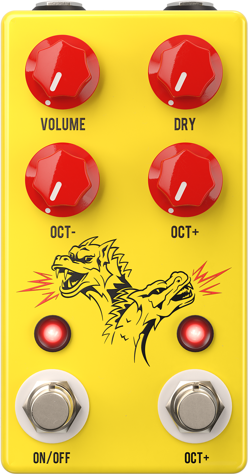 Jhs Double Dragon Octaver - Modulation, chorus, flanger, phaser & tremolo effect pedal - Main picture