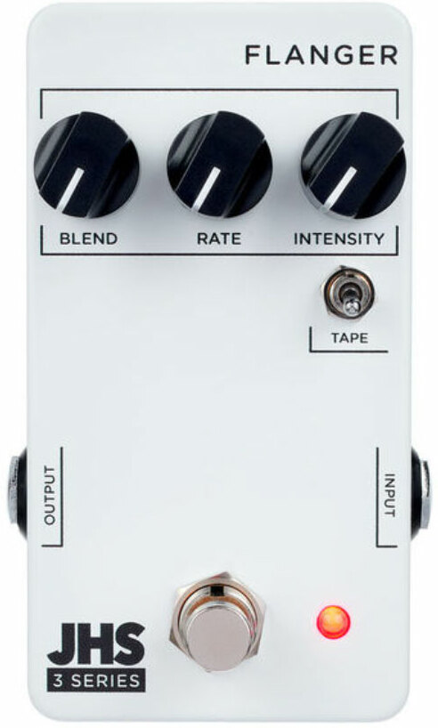 Jhs Flanger 3 Series - Modulation, chorus, flanger, phaser & tremolo effect pedal - Main picture