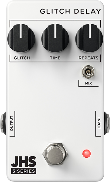 Jhs Glitch Delay 3 Series - Reverb, delay & echo effect pedal - Main picture