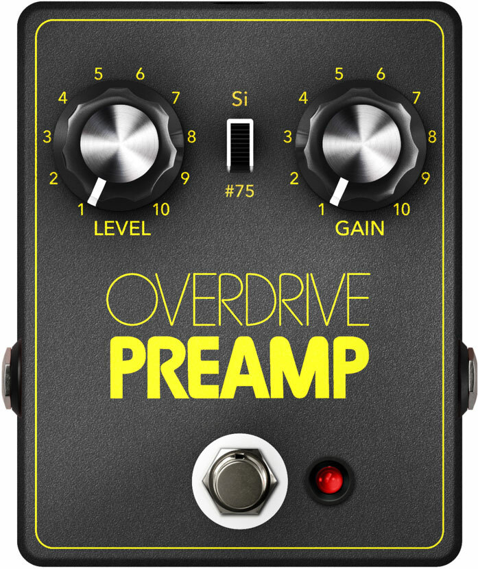 Jhs Overdrive Preamp - Overdrive, distortion & fuzz effect pedal - Main picture