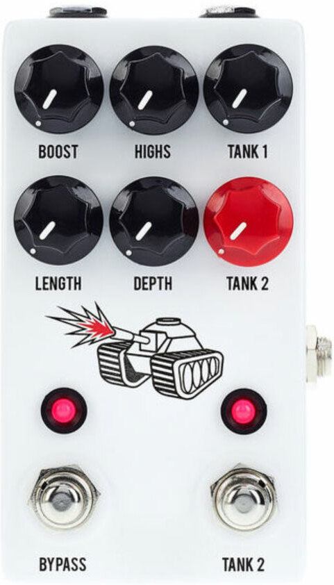 Jhs Spring Tank Reverb - Reverb, delay & echo effect pedal - Main picture
