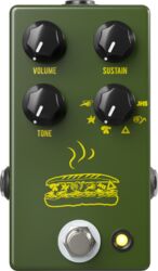 Overdrive, distortion & fuzz effect pedal Jhs Muffuletta Army Green