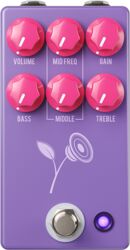 Overdrive, distortion & fuzz effect pedal Jhs Violet Purple Signature Lari Basilio
