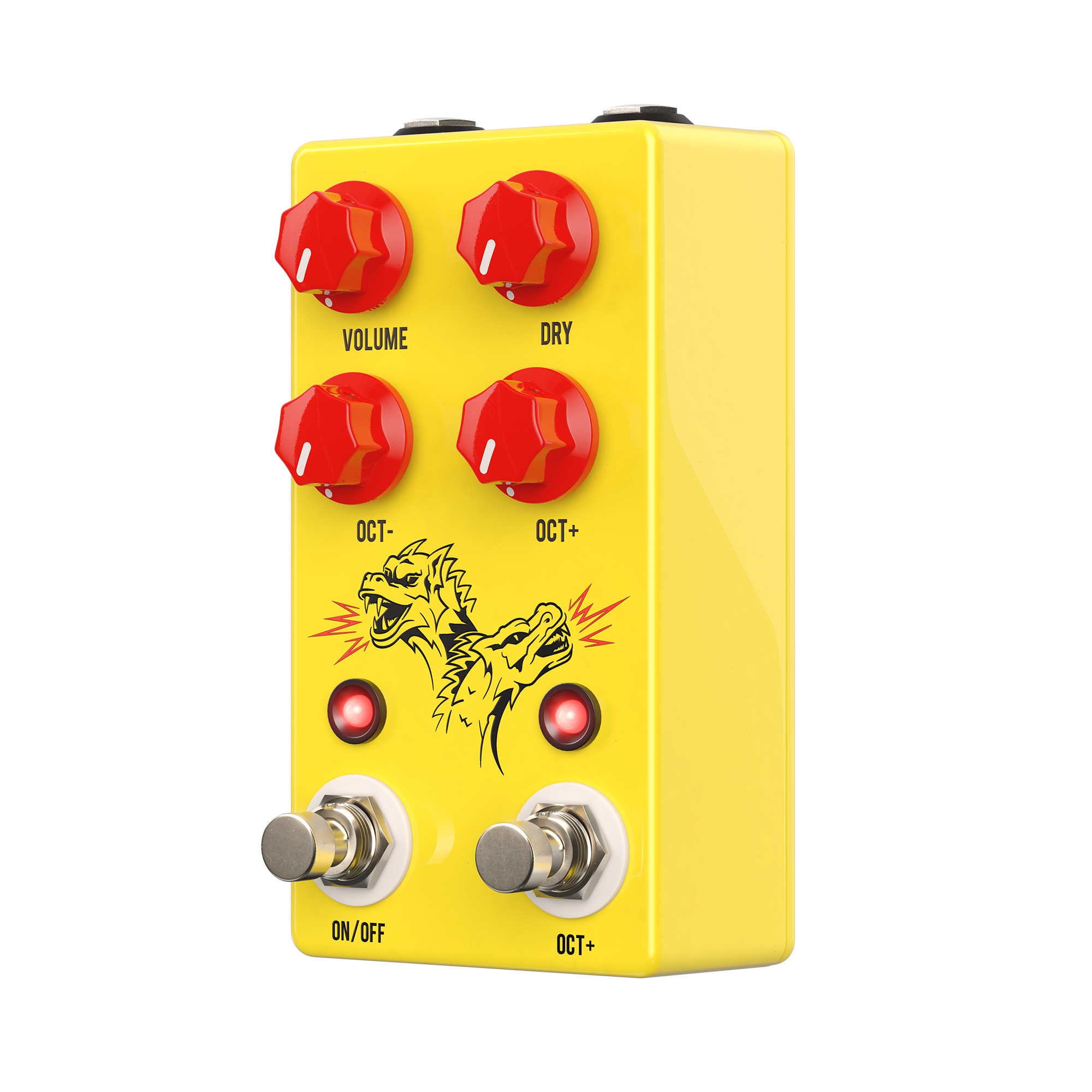 Jhs Double Dragon Octaver - Modulation, chorus, flanger, phaser & tremolo effect pedal - Variation 2