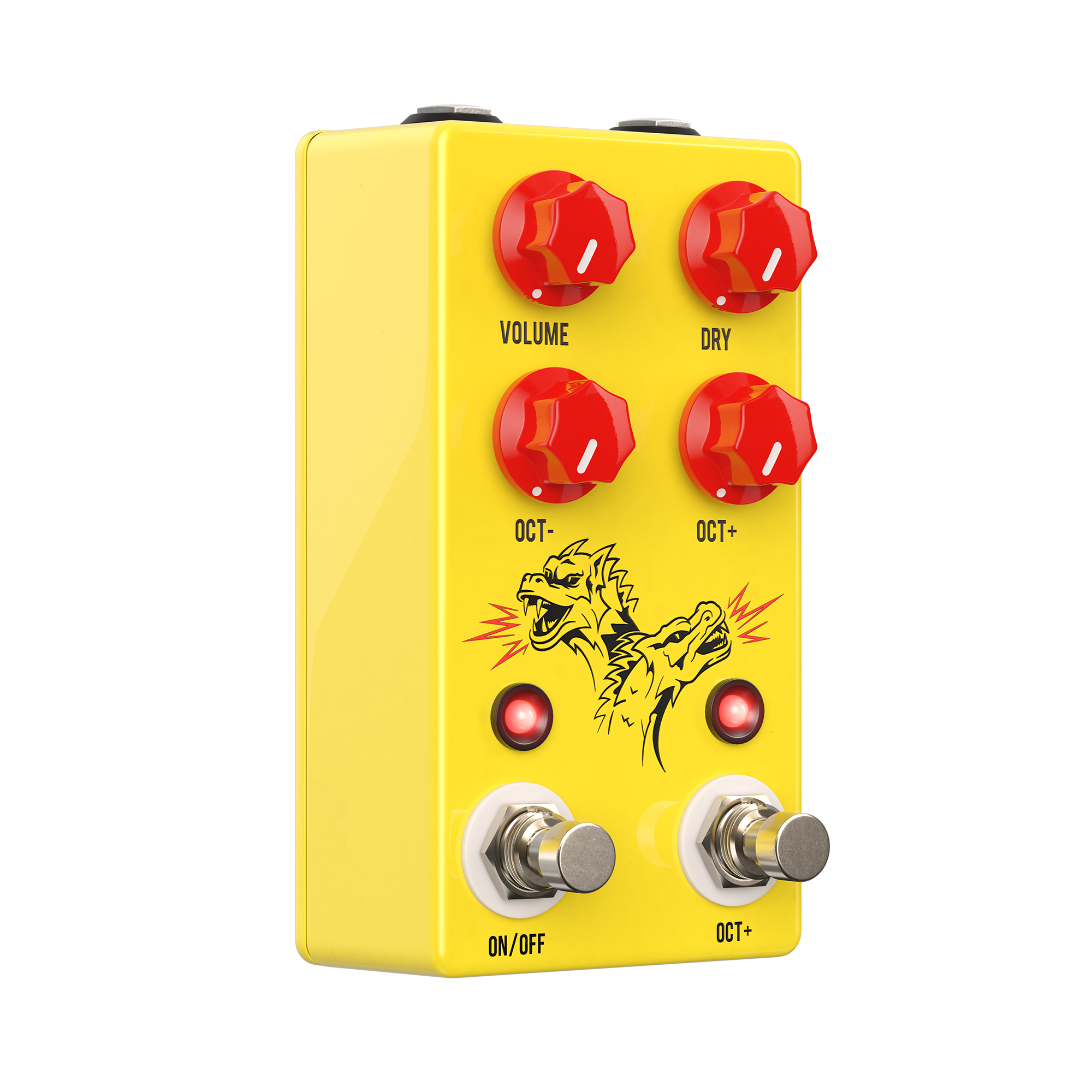 Jhs Double Dragon Octaver - Modulation, chorus, flanger, phaser & tremolo effect pedal - Variation 1