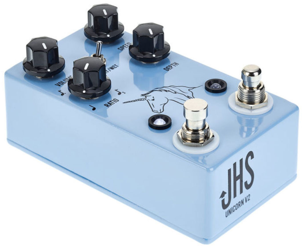 Jhs Unicorn V2 Uni-vibe / Vibrato - Modulation, chorus, flanger, phaser & tremolo effect pedal - Variation 2