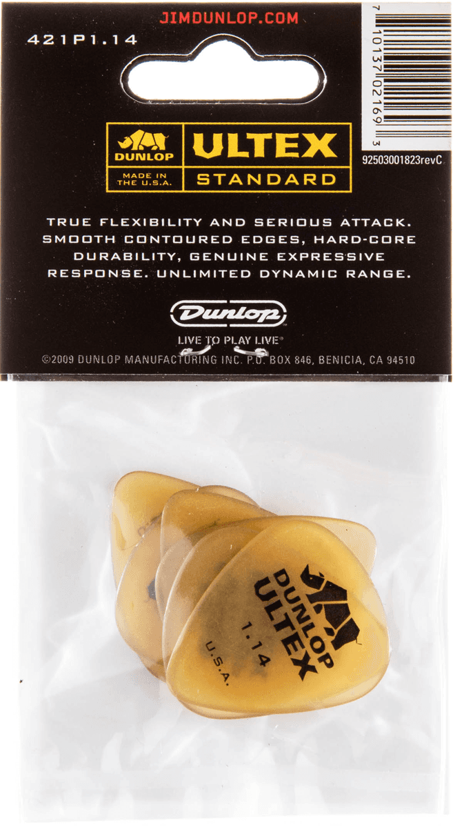 Jim Dunlop 421p114 Ultex - Guitar pick - Variation 1