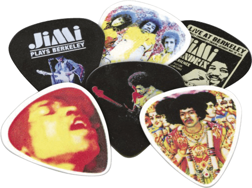 Jim Dunlop Jimi Hendrix Jh-pt01m Experienced (lot De 12) - Guitar pick - Variation 1