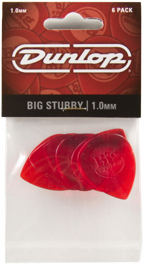 Jim Dunlop 475p1 Big Stubby Players Pack 1mm 6-set - Guitar pick - Main picture