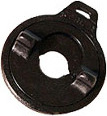 Jim Dunlop 7036 Lok Strap Plastic Black - Straplock - Main picture