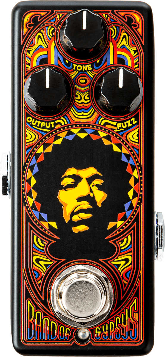 Jim Dunlop Authentic Hendrix '69 Psych Series Band Of Gypsys Fuzz Jhw4 - Overdrive, distortion & fuzz effect pedal - Main picture