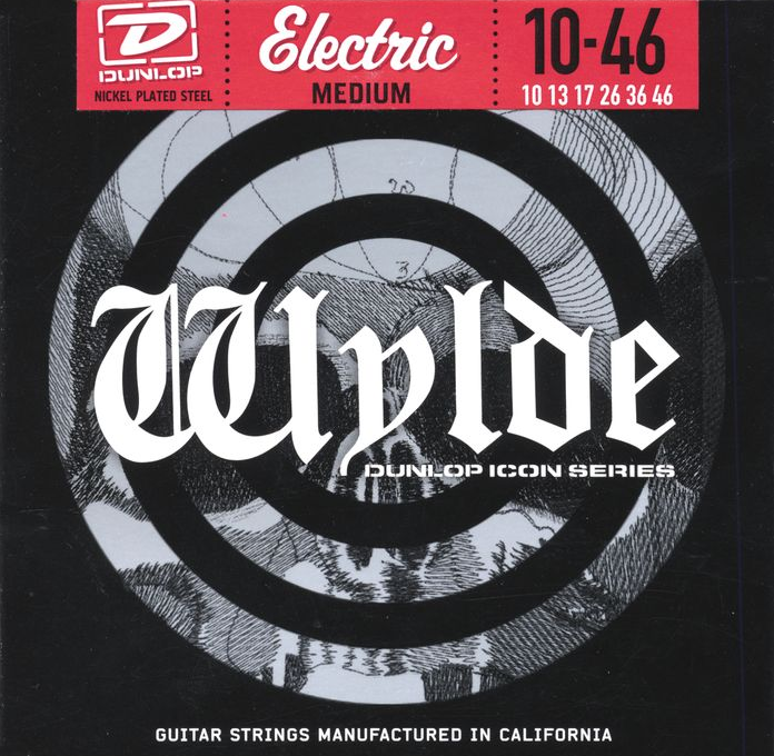Jim Dunlop Jeu De 6 Cordes Electric Zakk Wylde Icon Electric 10-46 - Electric guitar strings - Main picture