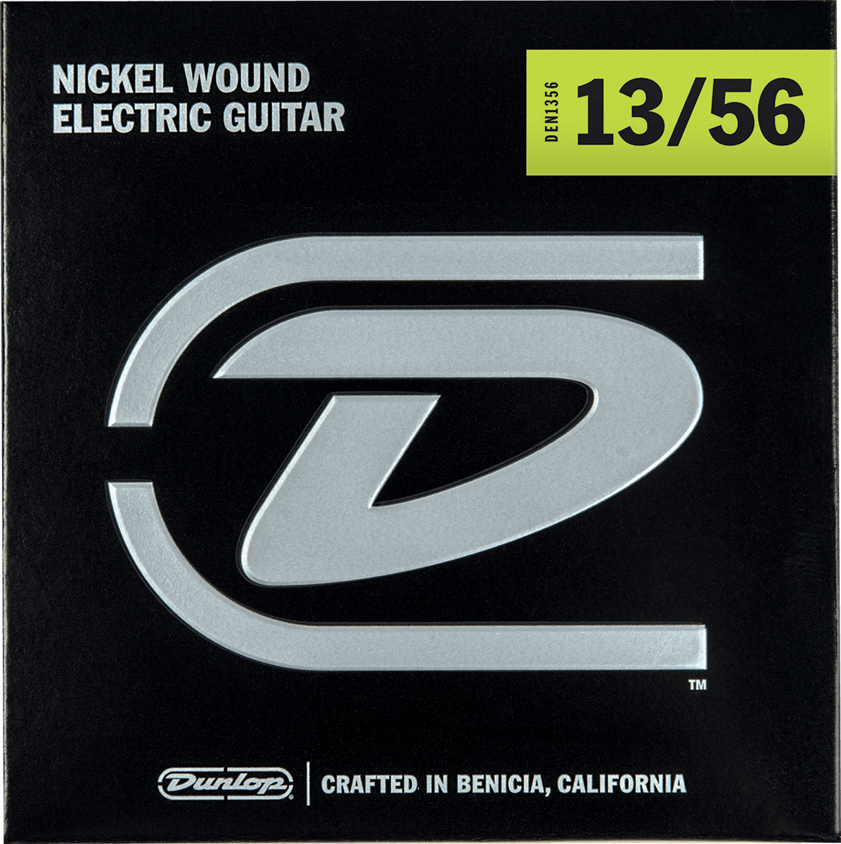 Jim Dunlop Jeu De 6 Cordes Electrique Extra-heavy 13-56 - Electric guitar strings - Main picture