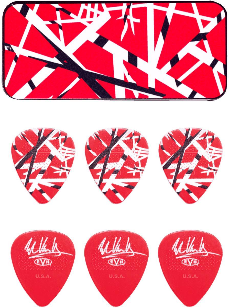 Guitar pick Jim dunlop EVH Frankenstein Pick Tin (6-pack 0.60mm)