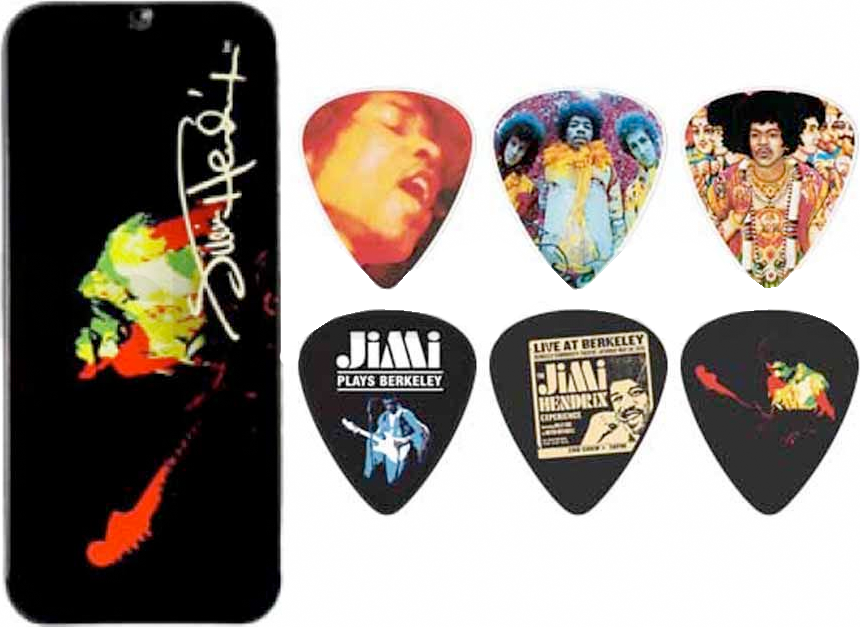 Jim Dunlop Jh-pt04h - Lot De 12 Jimi Hendrix Band Of Gypsies - Guitar pick - Main picture