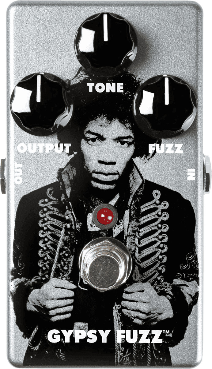 Jim Dunlop Jimi Hendrix Gypsy Fuzz Jhm8 - Overdrive, distortion & fuzz effect pedal - Main picture