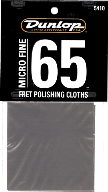 Jim Dunlop Lot De 2 5410 Micro Fine 65 Fret Polishing Cloths - Polishing cloth - Main picture