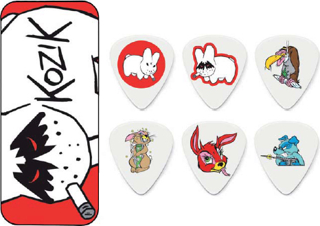 Jim Dunlop Lotd De 6 Frank Kozik Serie 1 - Guitar pick - Main picture