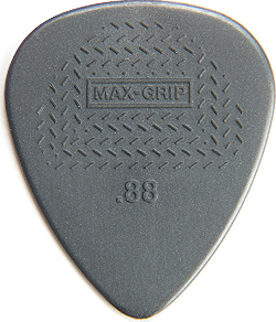 Jim dunlop Max Grip Médiator 0.88mm Guitar pick