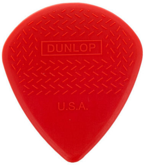 Jim Dunlop Max Grip Jazz Iii 471r3 Red Nylon - Guitar pick - Main picture