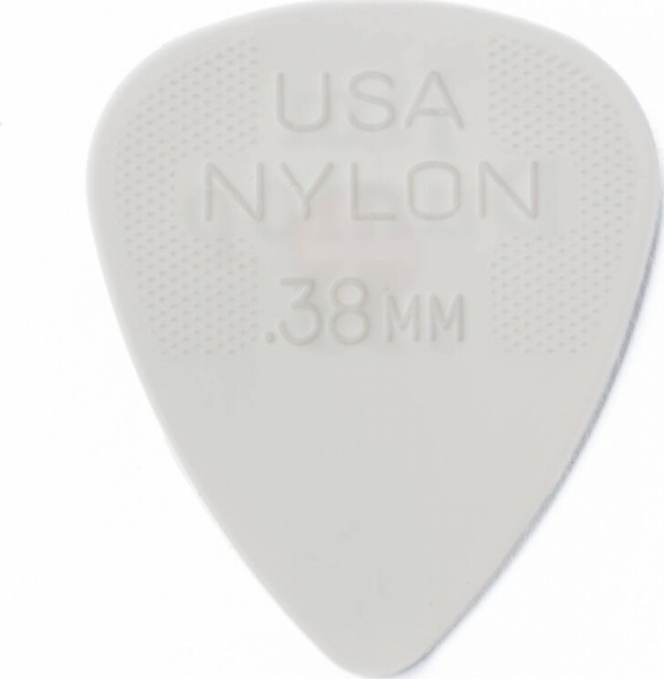 Jim Dunlop Nylon Standard 44 0.38mm - Guitar pick - Main picture