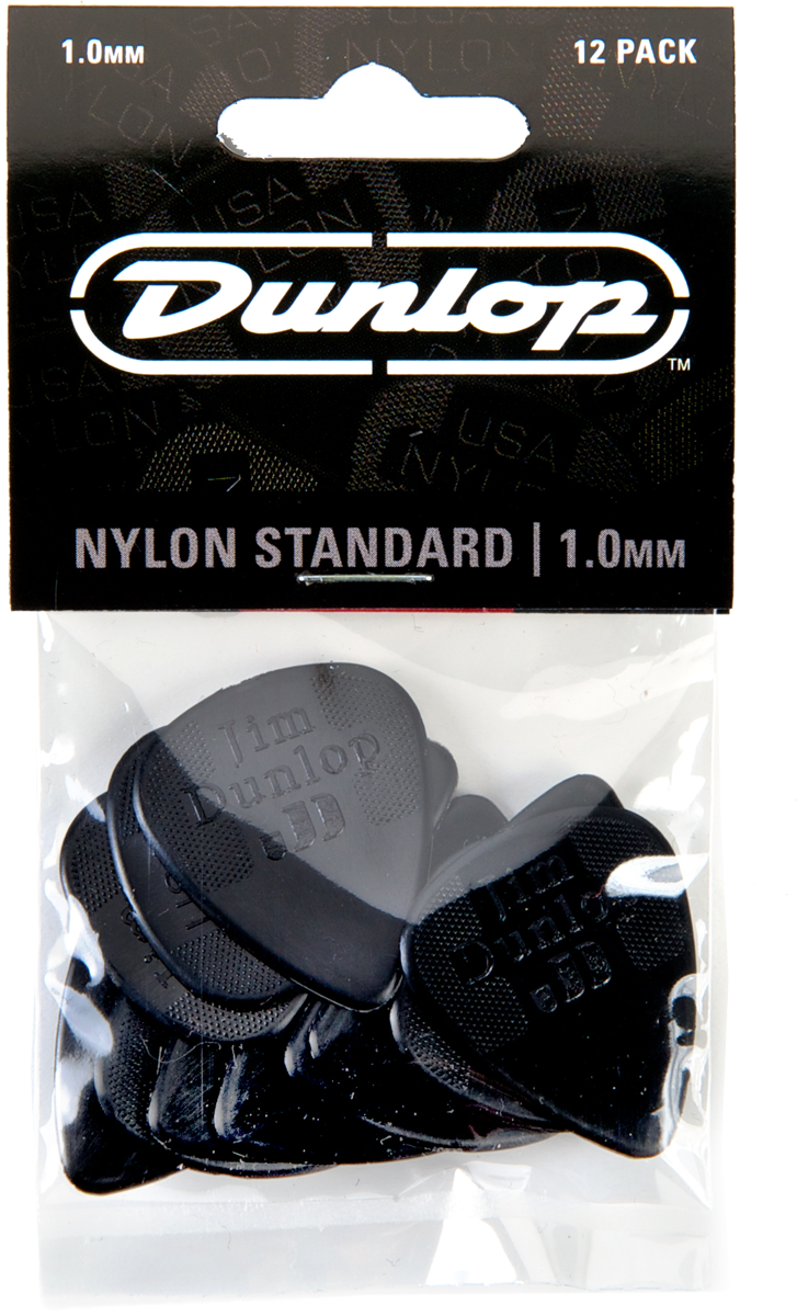Jim Dunlop Nylon Standard 44 12-set - 1.00mm - Guitar pick - Main picture